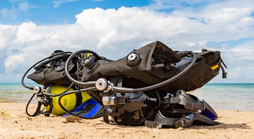 ダイビング器材レンタル無料