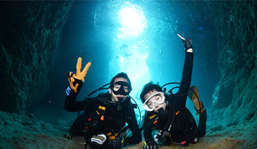 青の洞窟ファンダイビング