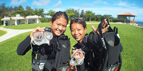 ダイビングライセンス取得